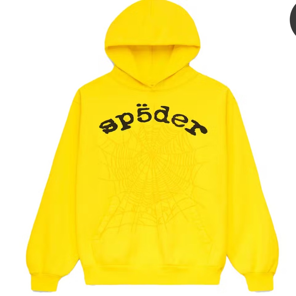 Yellow hoodie